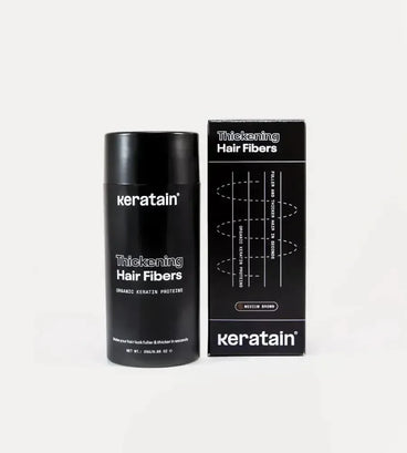 Keratain haarvezels - Medium bruin (25 gr) - Hairgivers