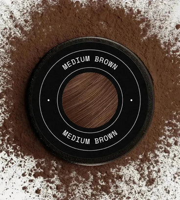 Keratain haarvezels - Medium bruin (25 gr) - Hairgivers