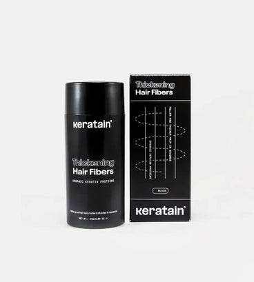 Keratain haarvezels - Zwart (25 gr) - Hairgivers