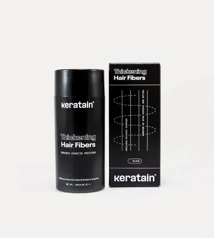 Keratain haarvezels - Zwart (25 gr) - Hairgivers