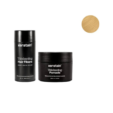 Keratain pommade + Keratain haarvezels - Blond (25 gr) - Hairgivers