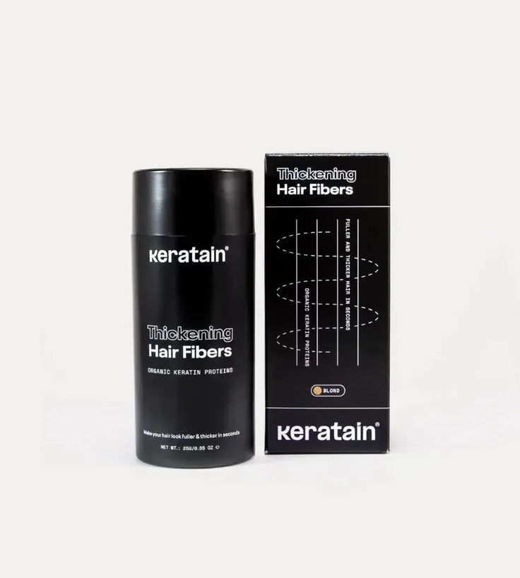 Keratain pommade + Keratain haarvezels - Blond (25 gr) - Hairgivers