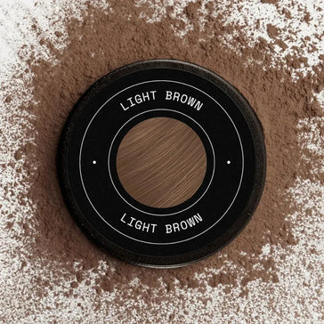 Keratain pommade + Keratain haarvezels - Lichtbruin (25 gr) - Hairgivers