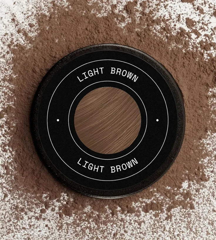 Keratain pommade + Keratain haarvezels - Lichtbruin (25 gr) - Hairgivers