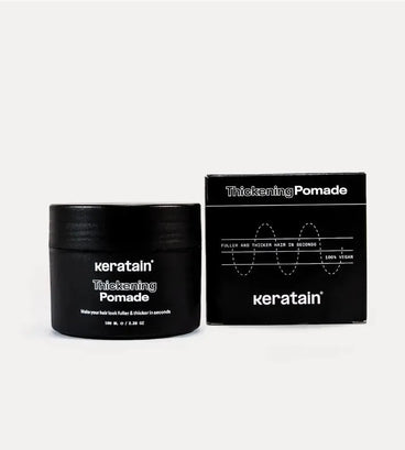 Keratain pommade + Keratain haarvezels - Lichtbruin (25 gr) - Hairgivers