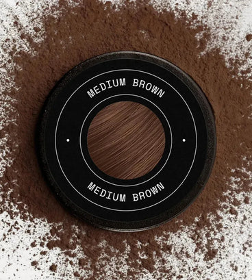 Keratain pommade + Keratain haarvezels - Medium bruin (25 gr) - Hairgivers