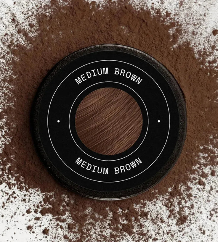 Keratain pommade + Keratain haarvezels - Medium bruin (25 gr) - Hairgivers