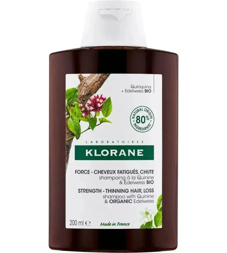 Klorane anti-haaruitval shampoo Kinine/Edelweiss (200 ml) - Hairgivers