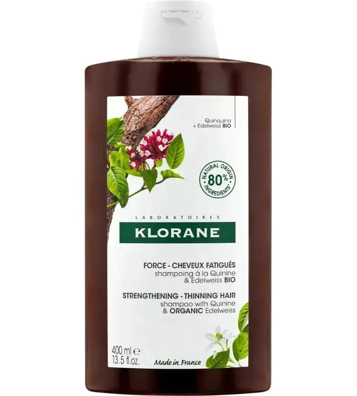 Klorane anti-haaruitval shampoo Kinine/Edelweiss (400 ml) - Hairgivers
