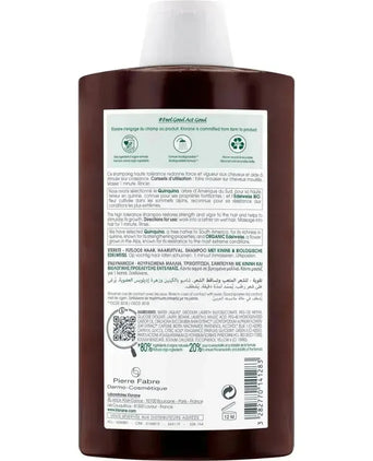 Klorane anti-haaruitval shampoo Kinine/Edelweiss (400 ml) - Hairgivers