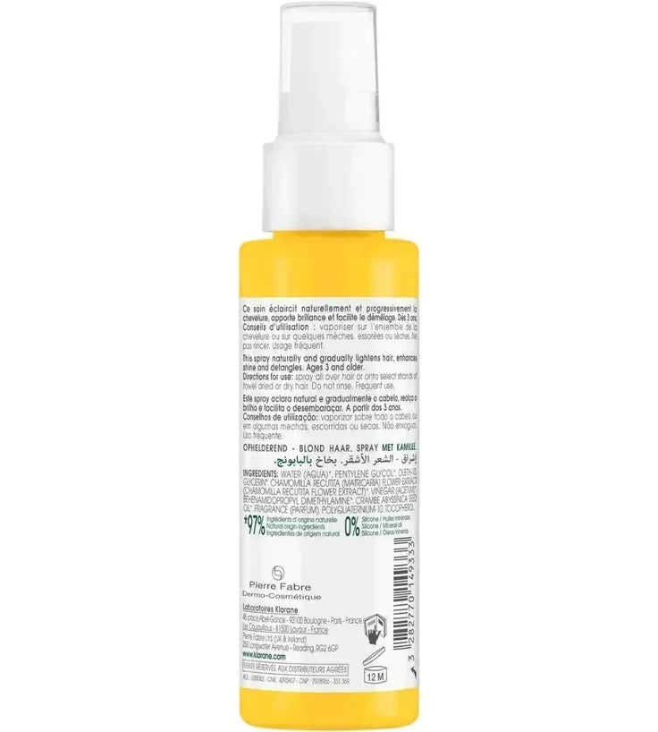 Klorane behandeling voor blonde highlights - Hairgivers