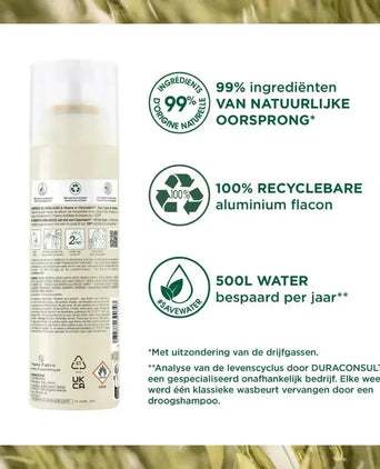 Klorane droogshampoo alle haartypes Havermelk (150 ml) - Hairgivers