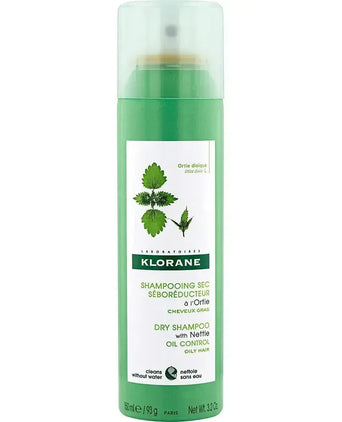 Klorane droogshampoo vet haar Brandnetel (150 ml) - Hairgivers