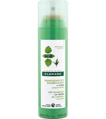 Klorane droogshampoo vet haar Brandnetel (150 ml) Klorane droogshampoo vet haar Brandnetel (150 ml) - Hairgivers