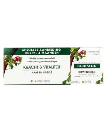 Klorane KeratinCaps (3 x 30 capsules) - Hairgivers
