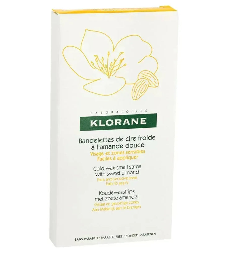 Klorane koude wax strips ontharing - gelaat & gevoelige zones - Hairgivers
