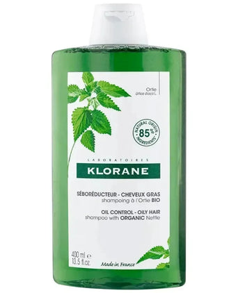Klorane shampoo Brandnetel - vet haar (400 ml) - Hairgivers