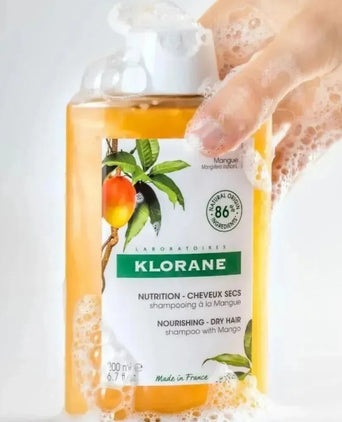 Klorane shampoo voor droog haar Mango (400 ml) - Hairgivers