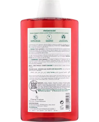 Klorane shampoo voor gekleurd haar Granaatappel (400 ml) - Hairgivers