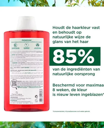 Klorane shampoo voor gekleurd haar Granaatappel (400 ml) - Hairgivers