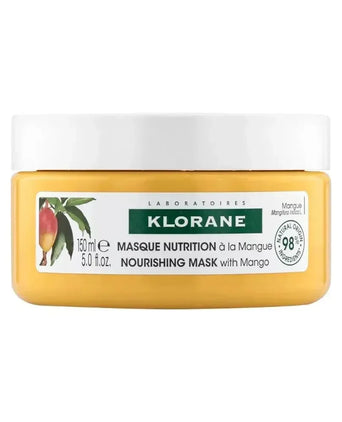 Klorane voedend masker voor droog haar Mango (150 ml) - Hairgivers