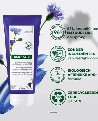 Klorane zilverconditioner Duizendguldenkruid (200 ml) - Hairgivers