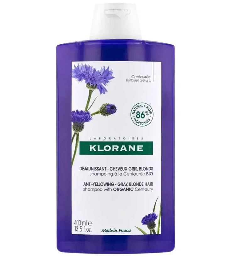 Klorane zilvershampoo Duizendguldenkruid (400 ml) - Hairgivers