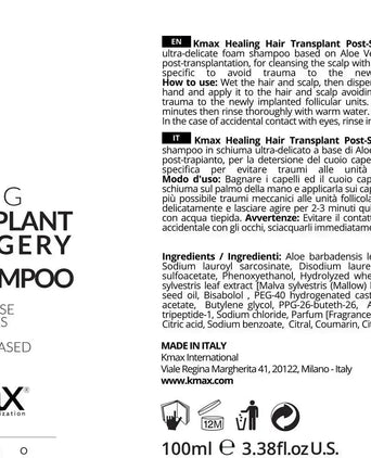 Kmax hair transplant foamer shampoo - Hairgivers