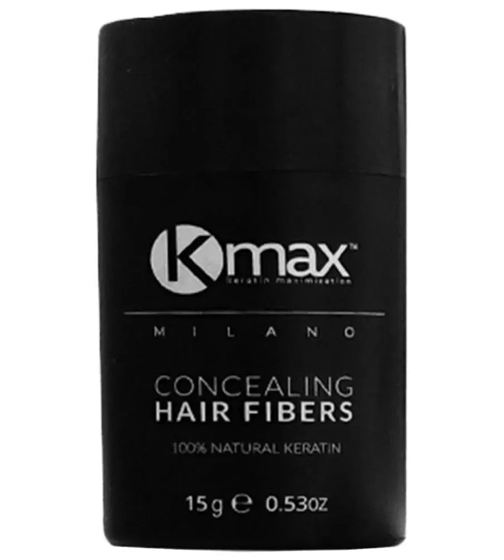 Kmax keratine haarvezels - Donkergrijs (15 gr) - Hairgivers