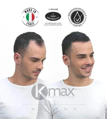 Kmax keratine haarvezels - Donkergrijs (32 gr) - Hairgivers