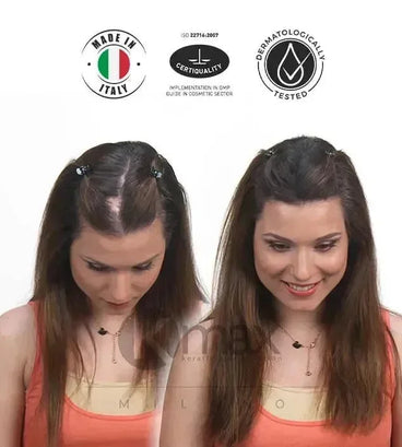 Kmax keratine haarvezels - Donkergrijs (64 gr) - Hairgivers