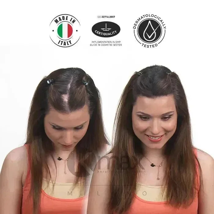 Kmax keratine haarvezels - Zwart (5 gr) - Hairgivers