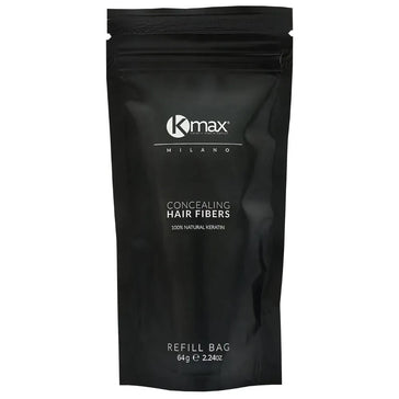 Kmax keratine haarvezels - Zwart (64 gr) - Hairgivers