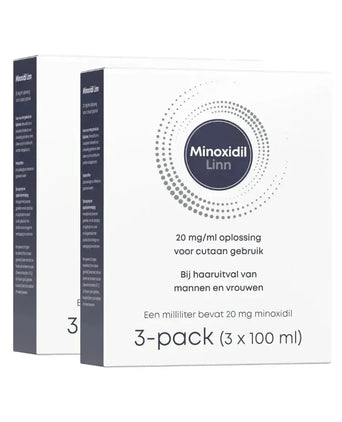 Linn Minoxidil 2% 6-pack (6x100ml) - Hairgivers
