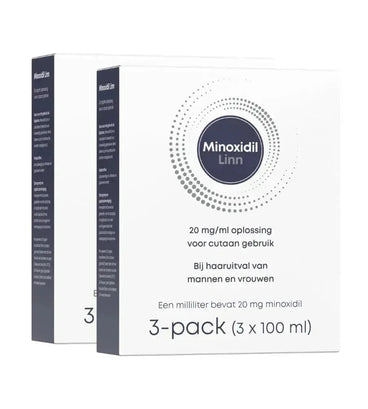 Linn Minoxidil 2% 6-pack (6x100ml) - Hairgivers