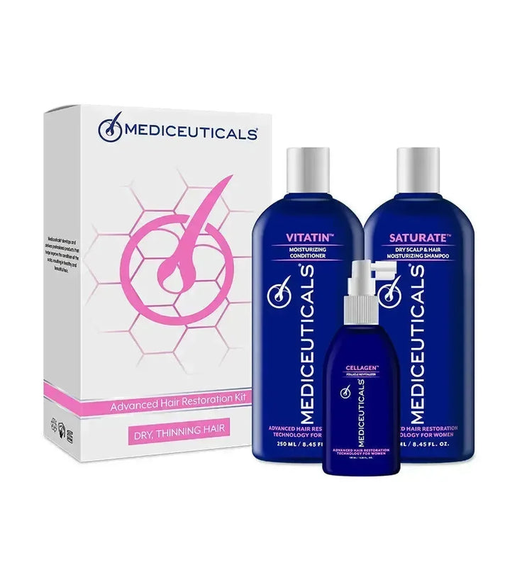 Mediceuticals Advanced Treatment Kit vrouwen (droog haar) - Hairgivers