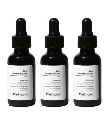 Minimalist Hair Density Serum 18% haargroei serum (3-pack) Minimalist Hair Density Serum 18% haargroei serum (3-pack) - Hairgivers