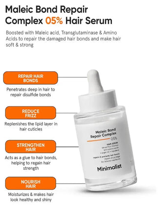 Minimalist Maleic Bond Repair Complex behandeling - Hairgivers