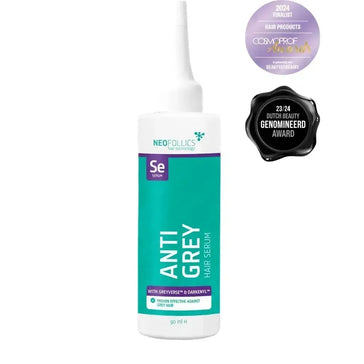 Neofollics anti-grey serum + scalp roller - Hairgivers
