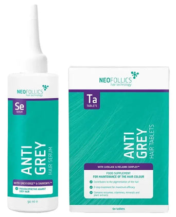 Neofollics anti-grey serum + tablets combinatiepakket - Hairgivers