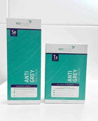 Neofollics anti-grey serum + tablets combinatiepakket - Hairgivers