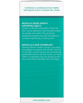 Neofollics baardgroei tablets - Hairgivers
