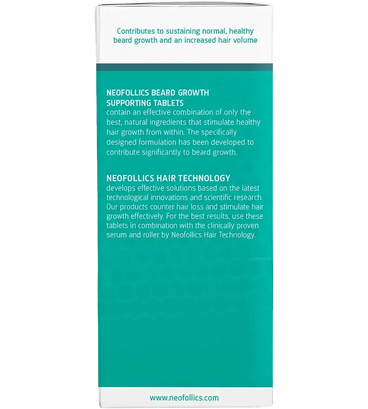 Neofollics baardgroei tablets - Hairgivers