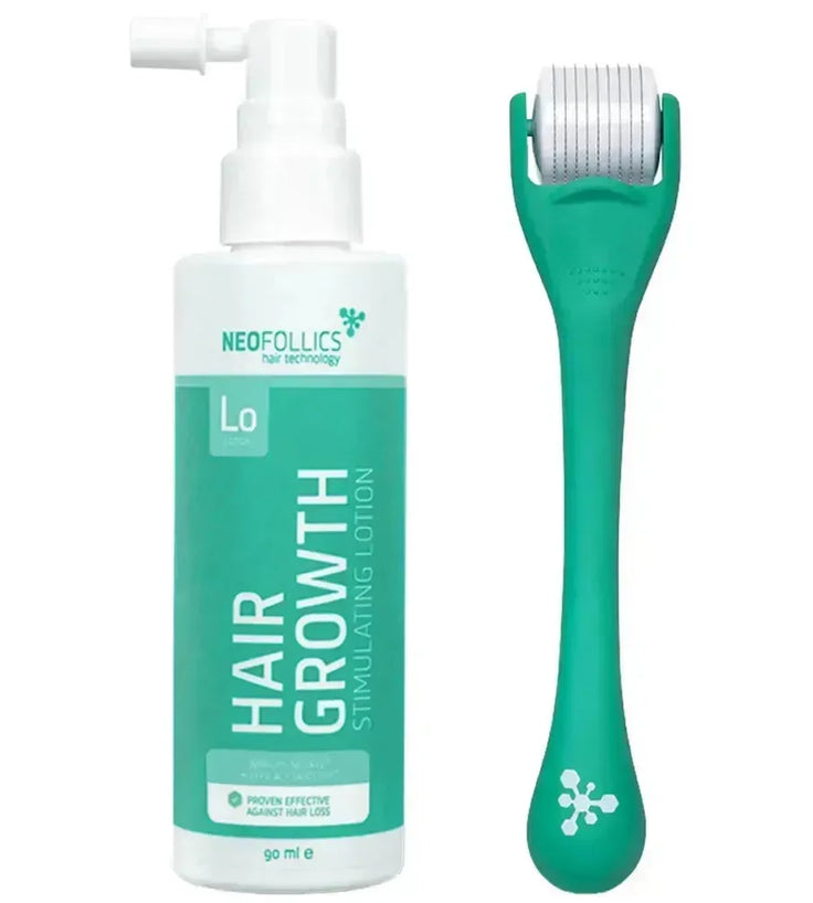 Neofollics lotion + scalp roller - Hairgivers