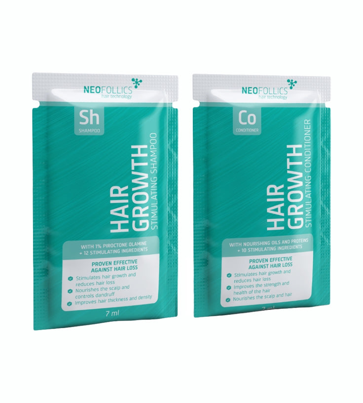 Neofollics haargroei shampoo + conditioner sample