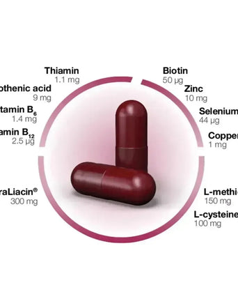 Orthomol Hair Intense capsules (180 capsules) - Hairgivers