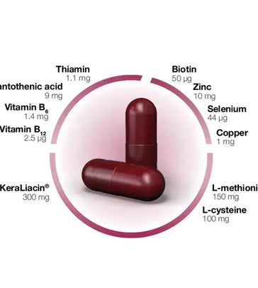 Orthomol Hair Intense capsules (180 capsules) Orthomol Hair Intense capsules (180 capsules) - Hairgivers