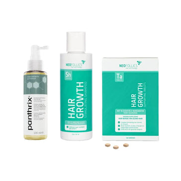 Panthrix haargroei serum + Neofollics shampoo & tablets - Hairgivers