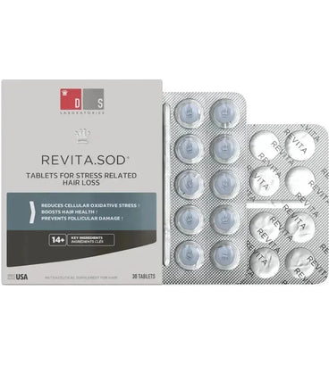 Revita.SOD tablets tegen haaruitval door stress (3 mnd) - Hairgivers