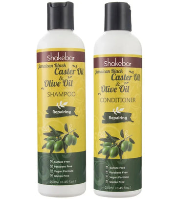 Shakebar Castor Oil & Argan Oil shampoo + conditioner Shakebar Castor Oil & Argan Oil shampoo + conditioner - Hairgivers